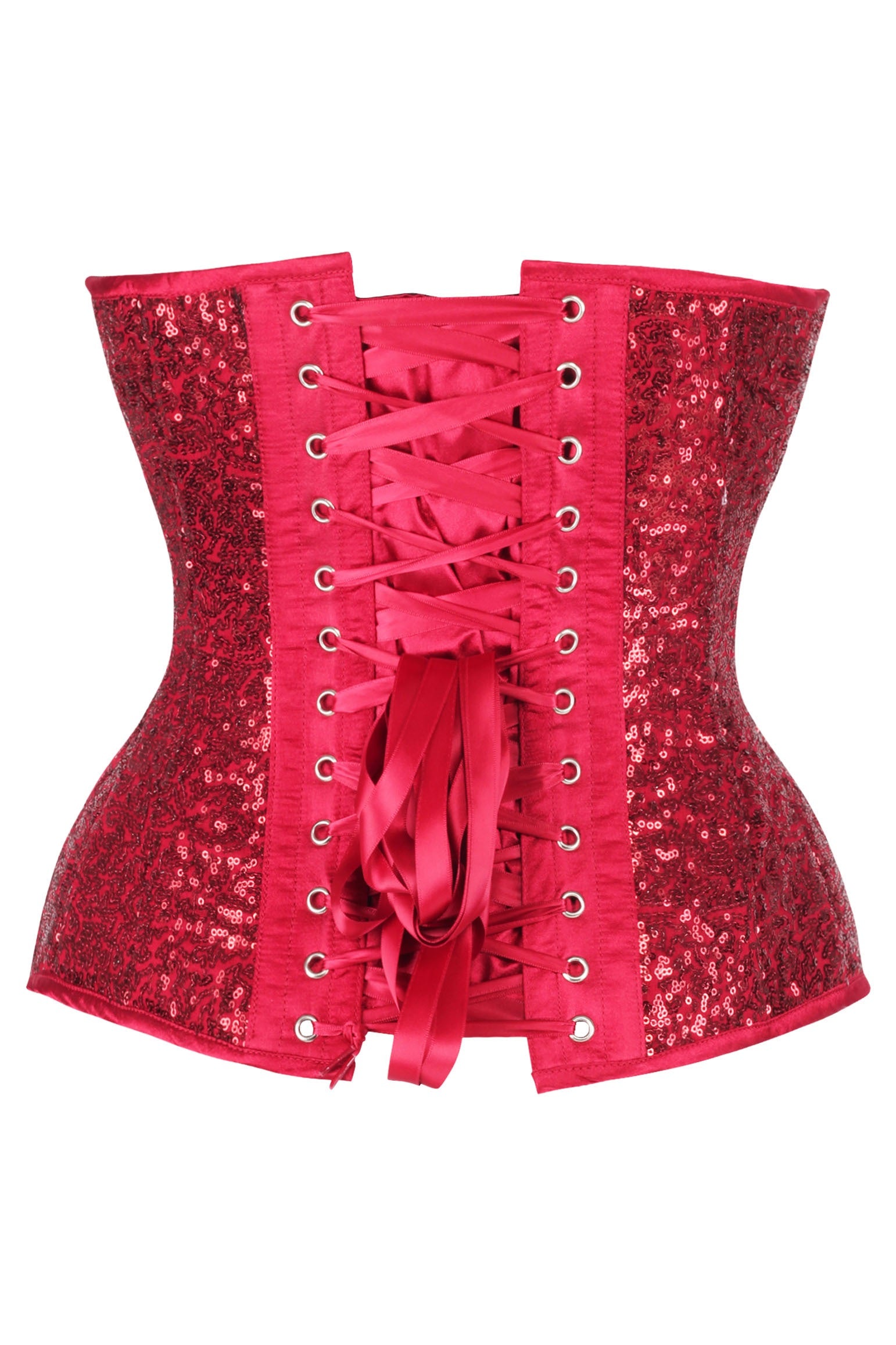 Jenny Plunging Sequin Corset
