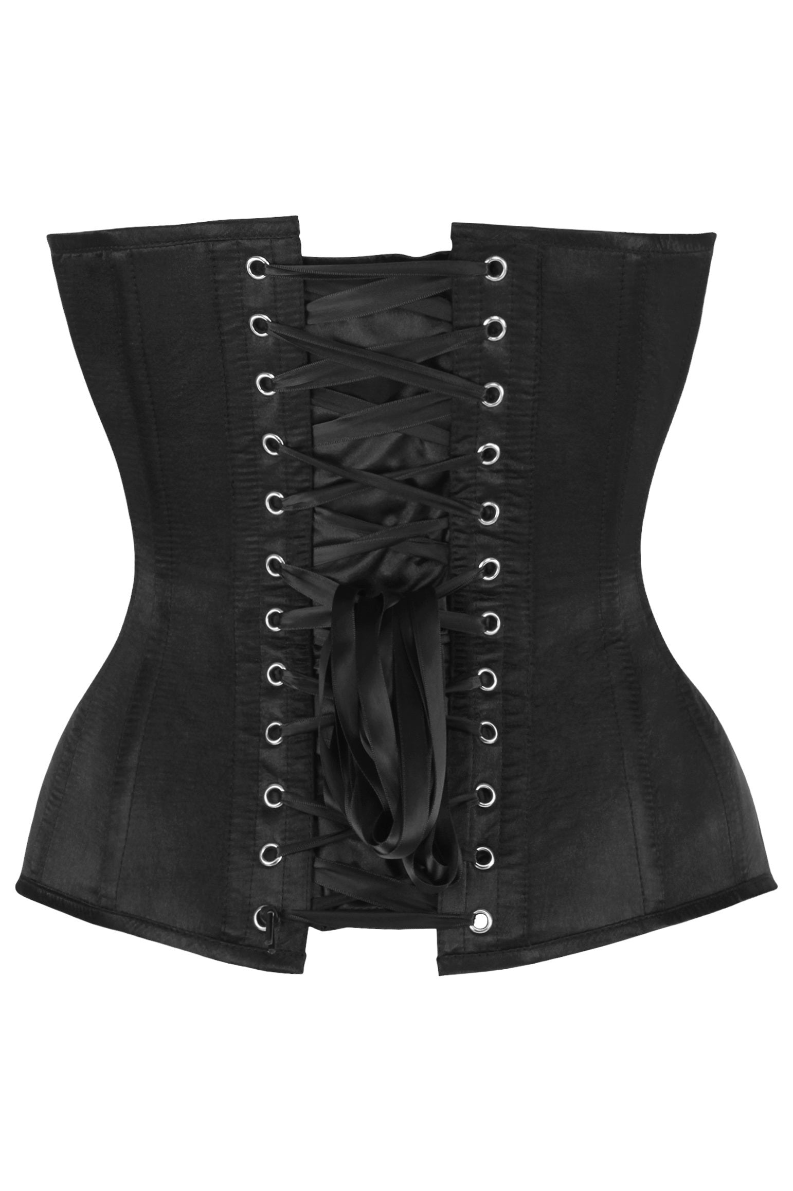Shanna Plunging Satin Corset
