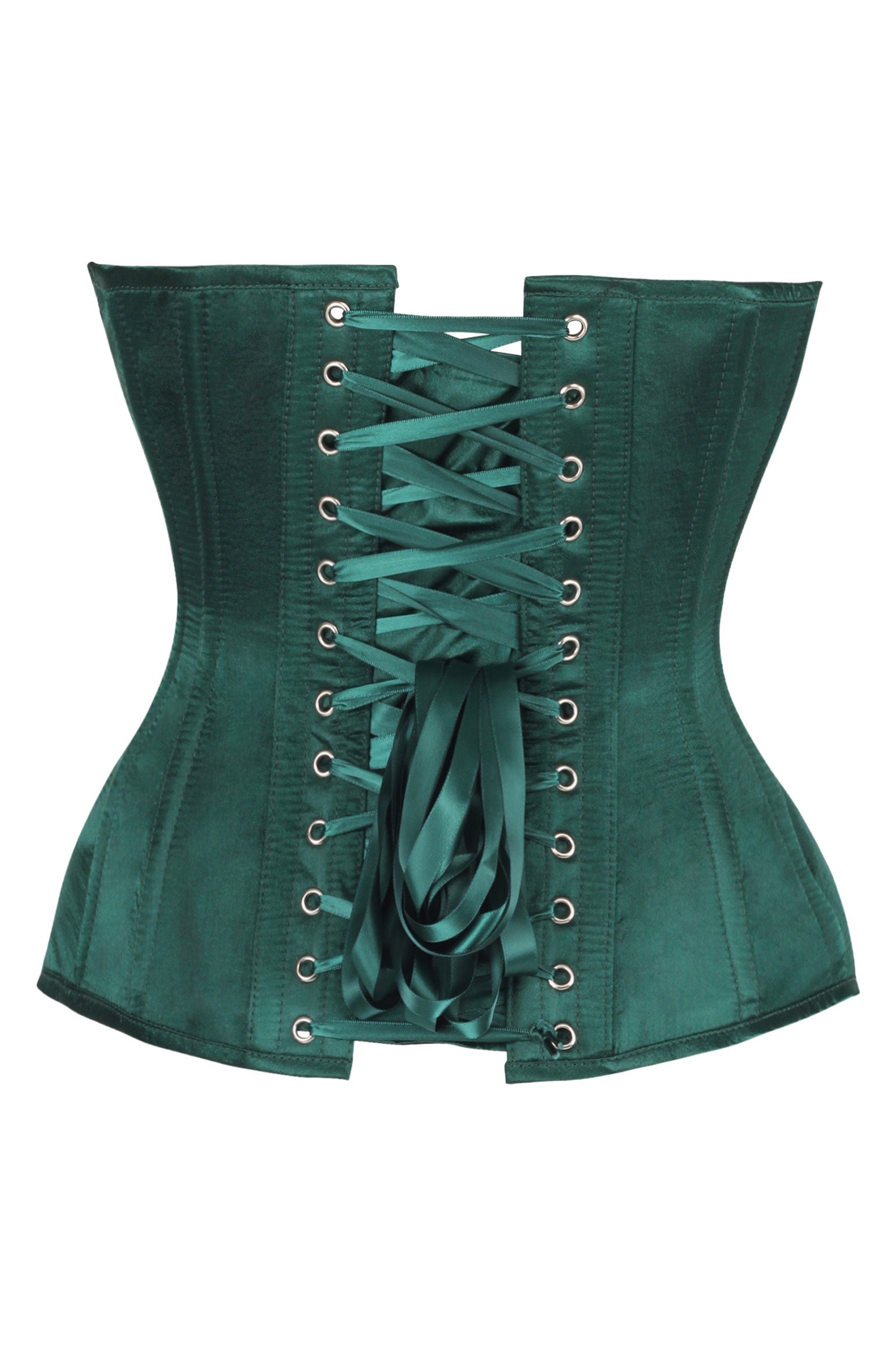 Shanna Plunging Satin Corset