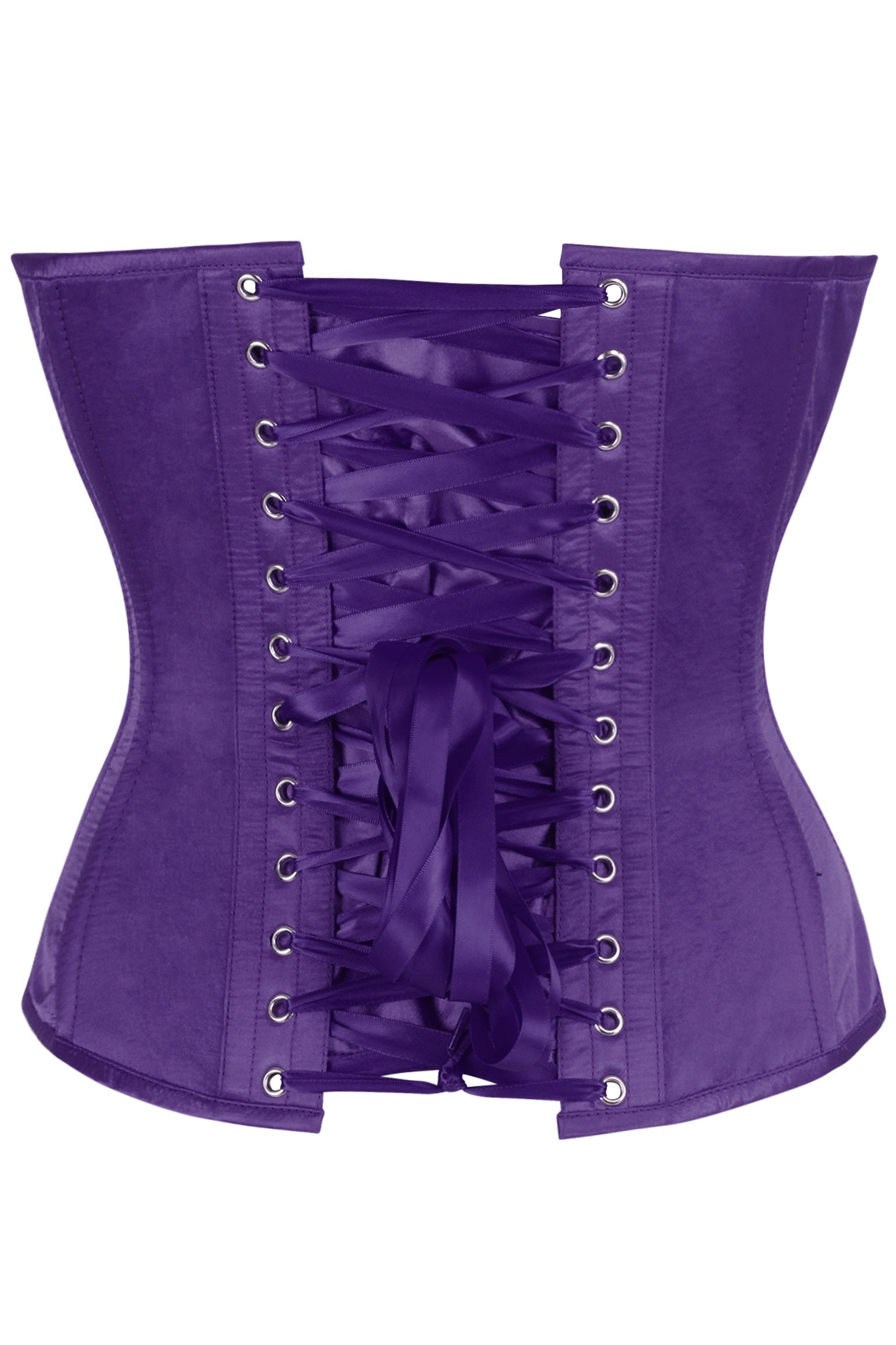 Dorothy Scooped Satin Corset