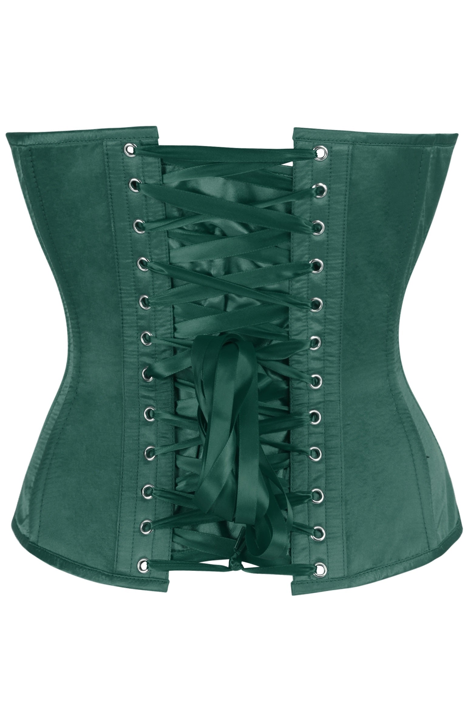 Dorothy Scooped Satin Corset