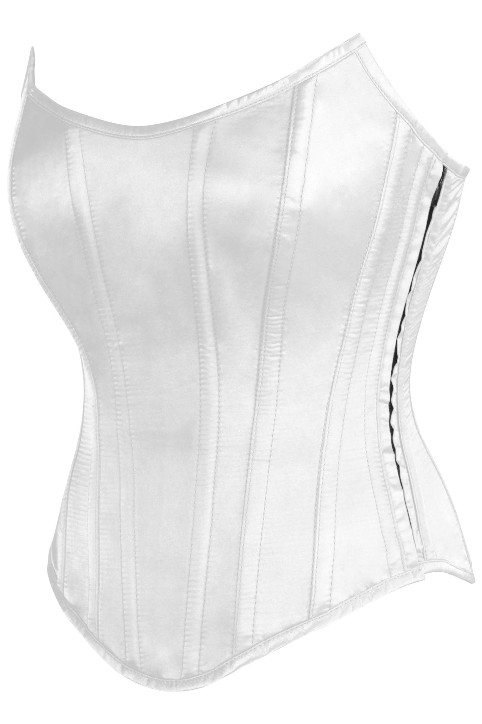 Dorothy Scooped Satin Corset