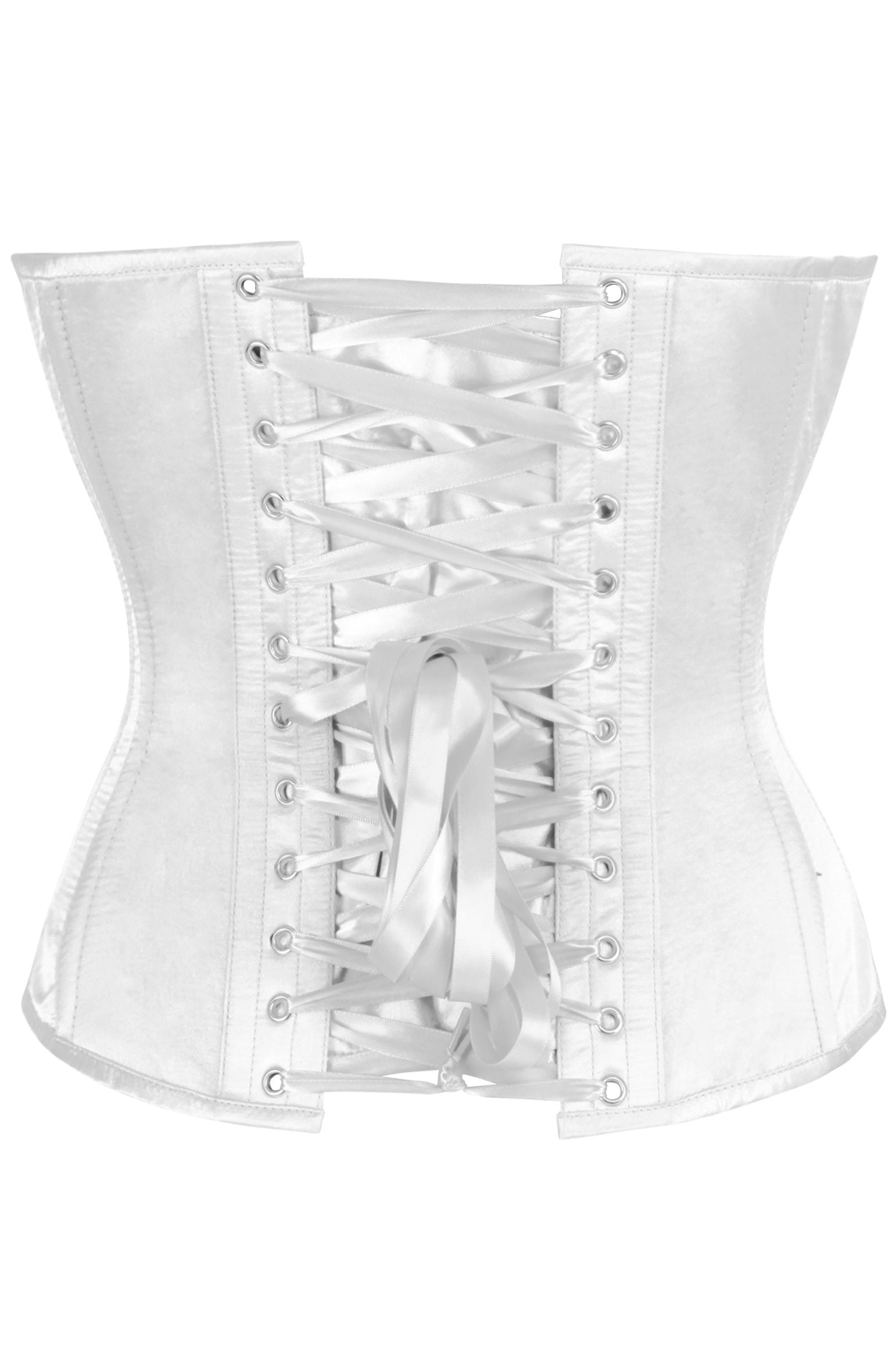 Dorothy Scooped Satin Corset