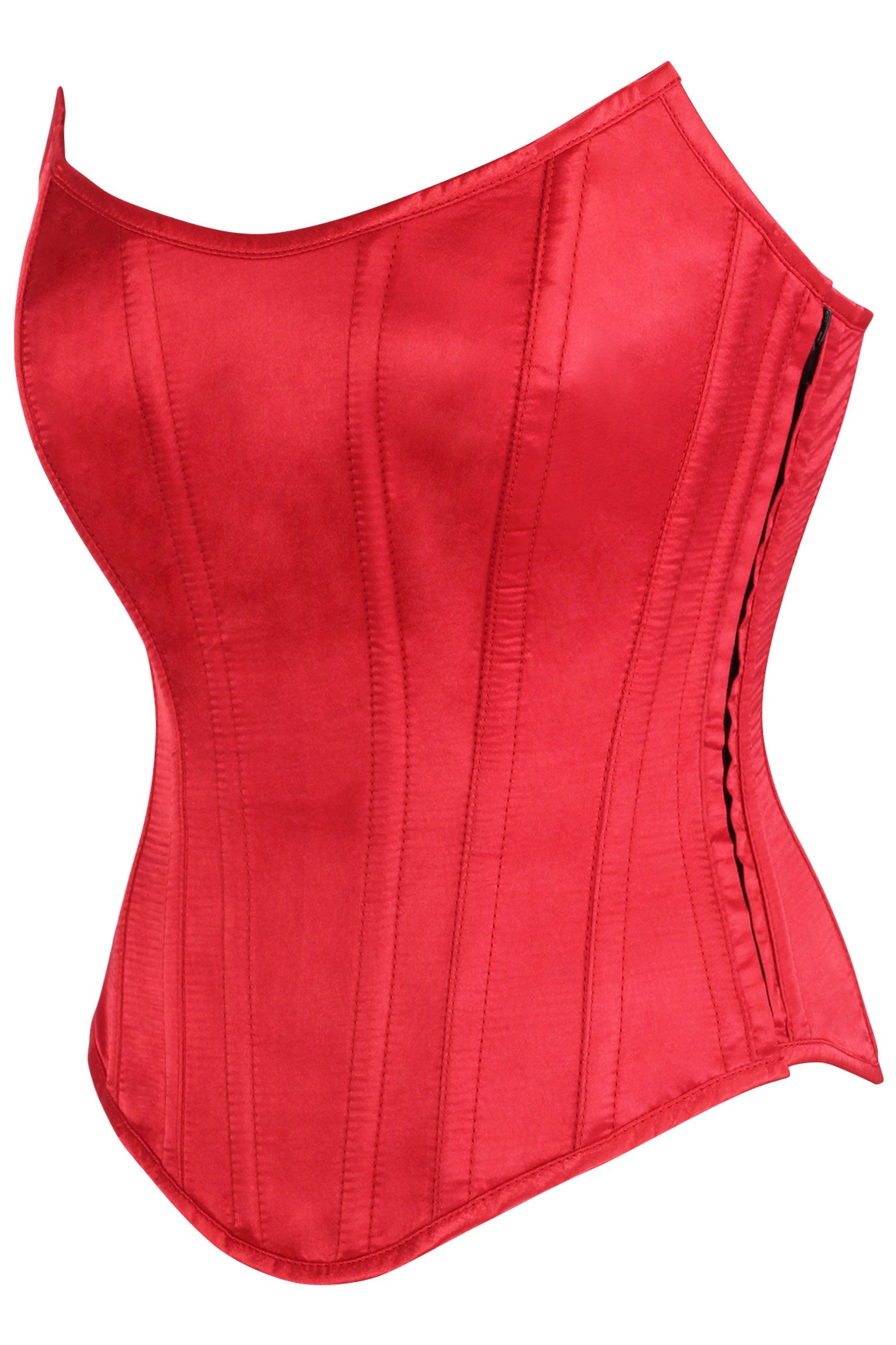 Dorothy Scooped Satin Corset