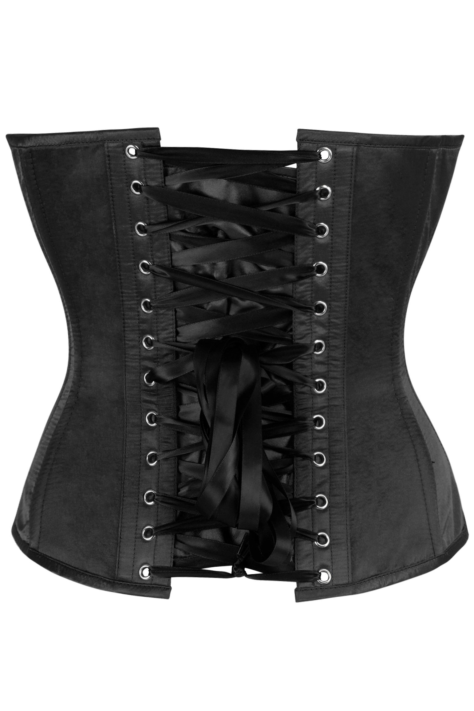 Dorothy Scooped Satin Corset