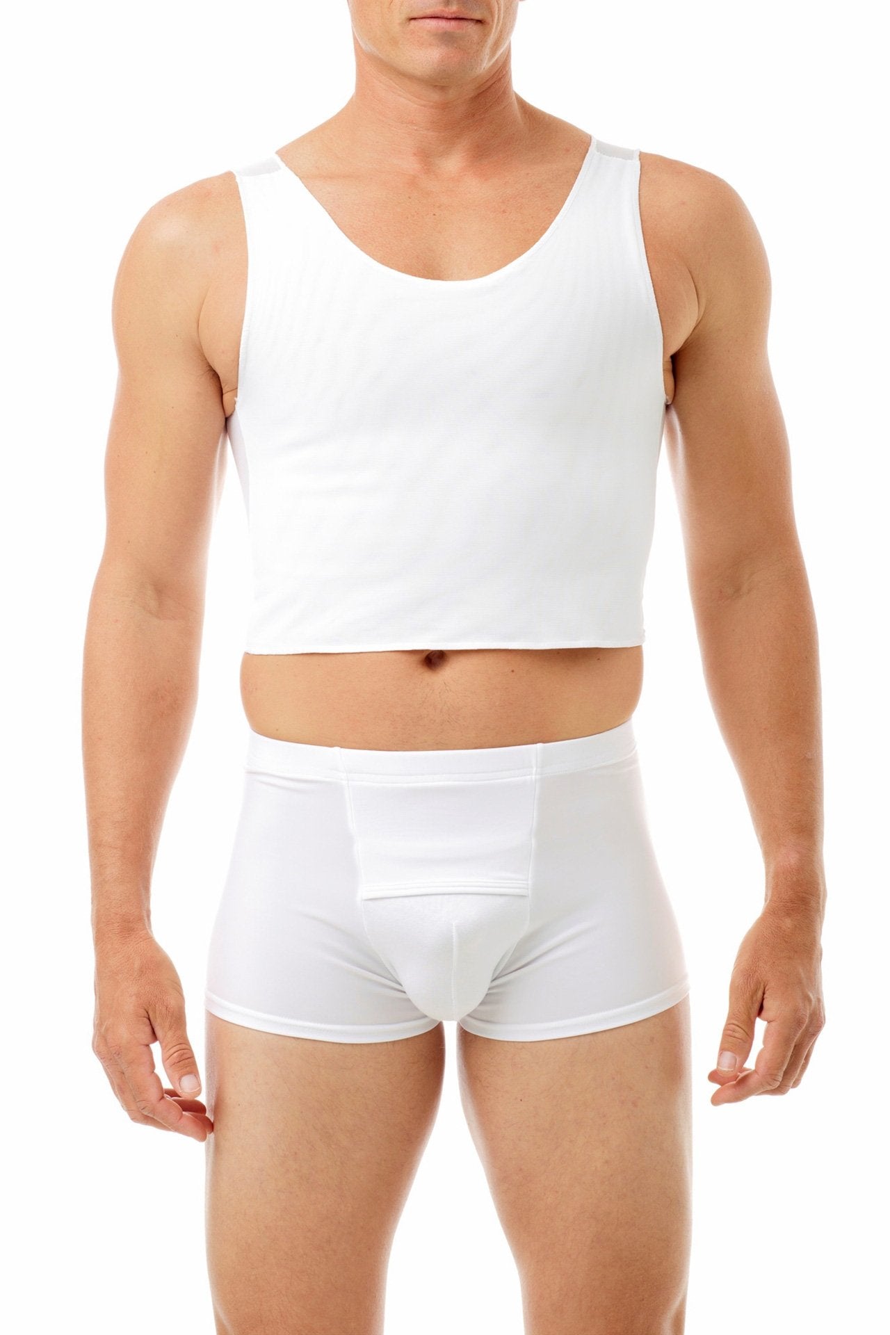 FTM Short Chest Compression Binder Tank