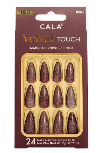 Burgundy Cateye Nails Kit