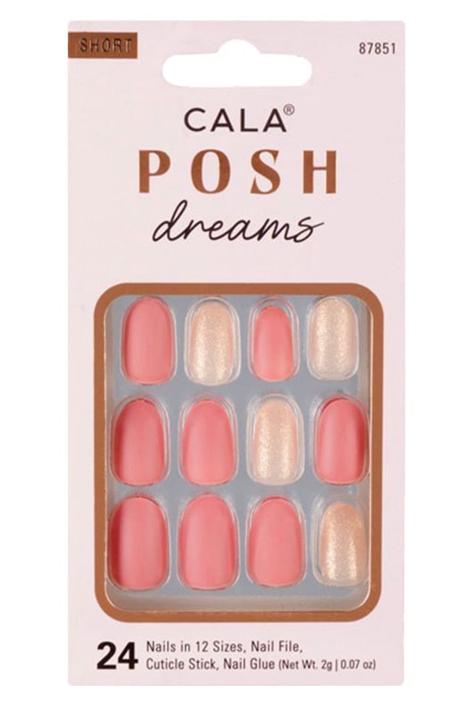 Coral Sparkle Nails Kit