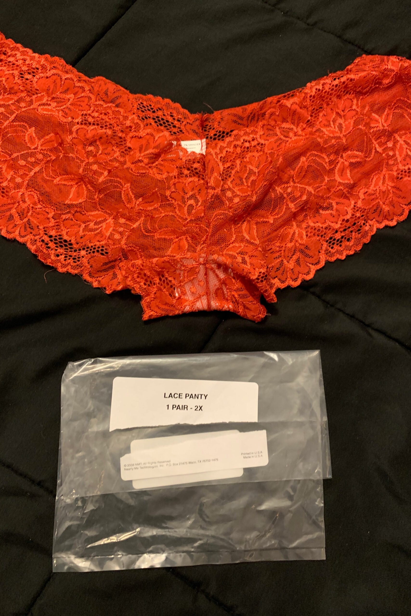 TRANSFORM See-Thru Lace Panty