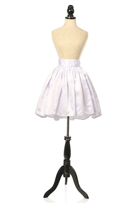 Satin Mini Skirt
