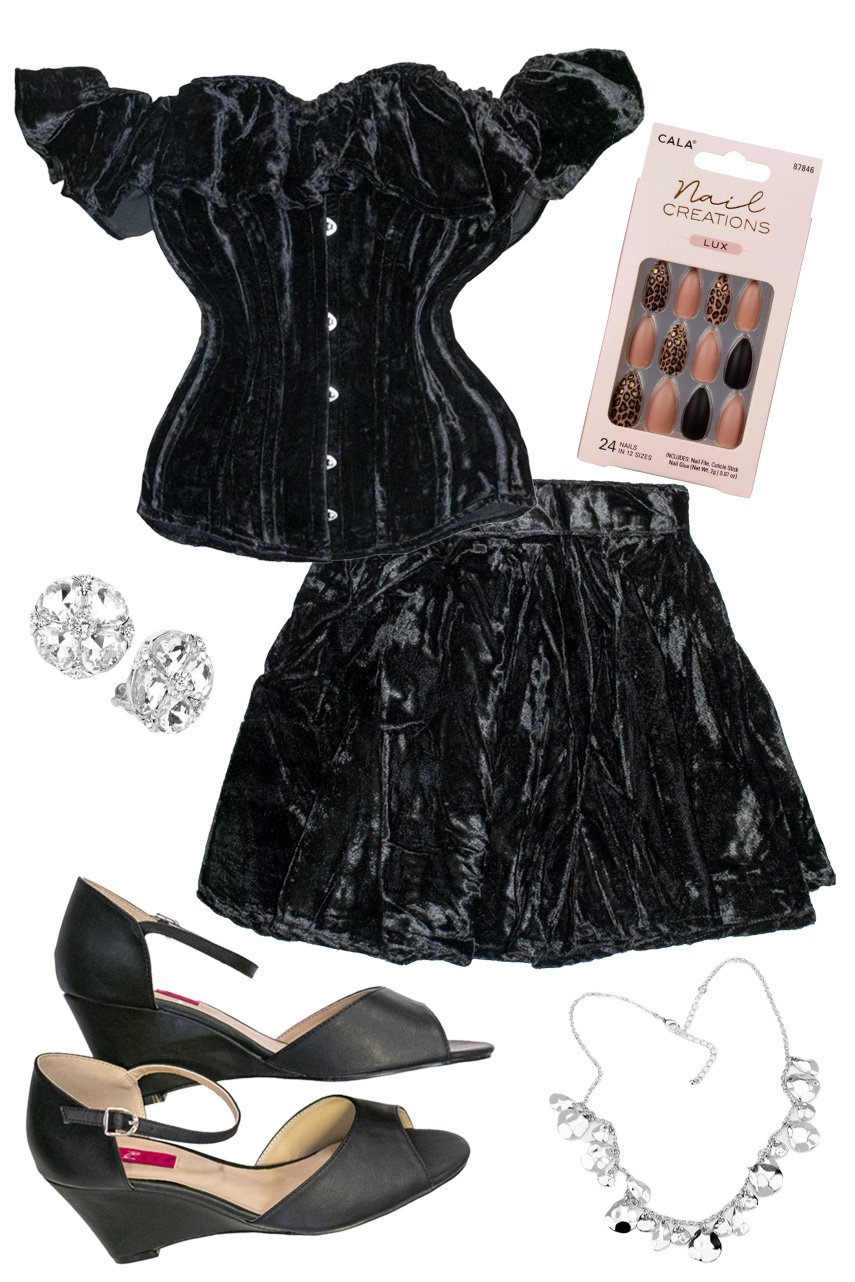 Cheetah Print Nails Kit