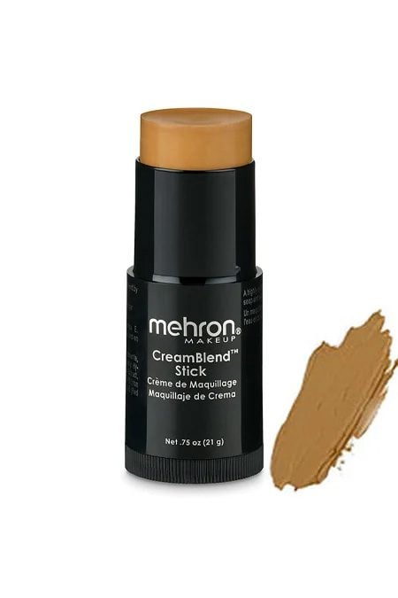 Mehron CreamBlend Makeup Stick for Beard Coverage