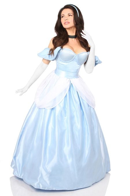 Fairytale Princess 6 Piece Corset Costume