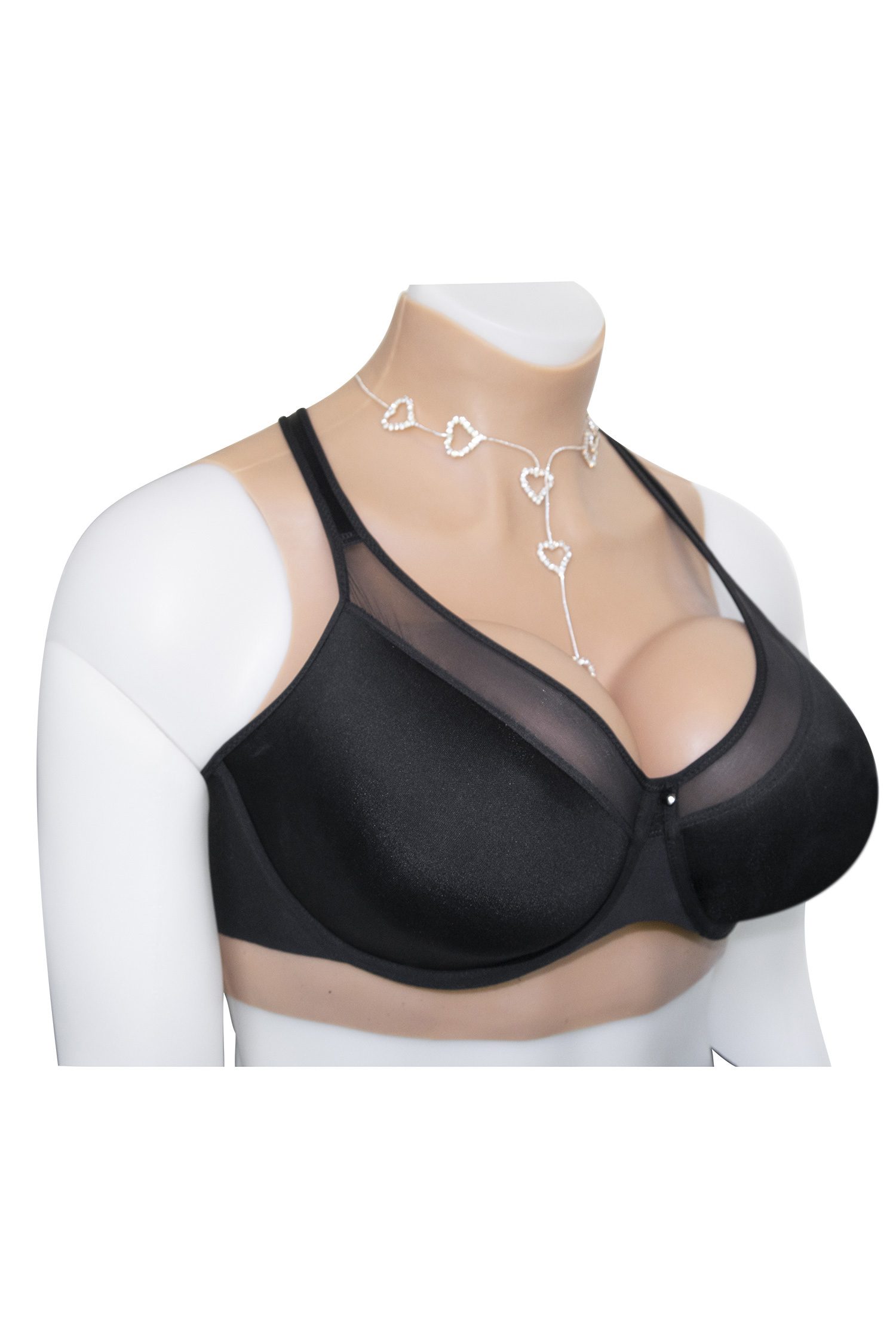 Gold Seal NAKED Crop Top Silicone Breastplate
