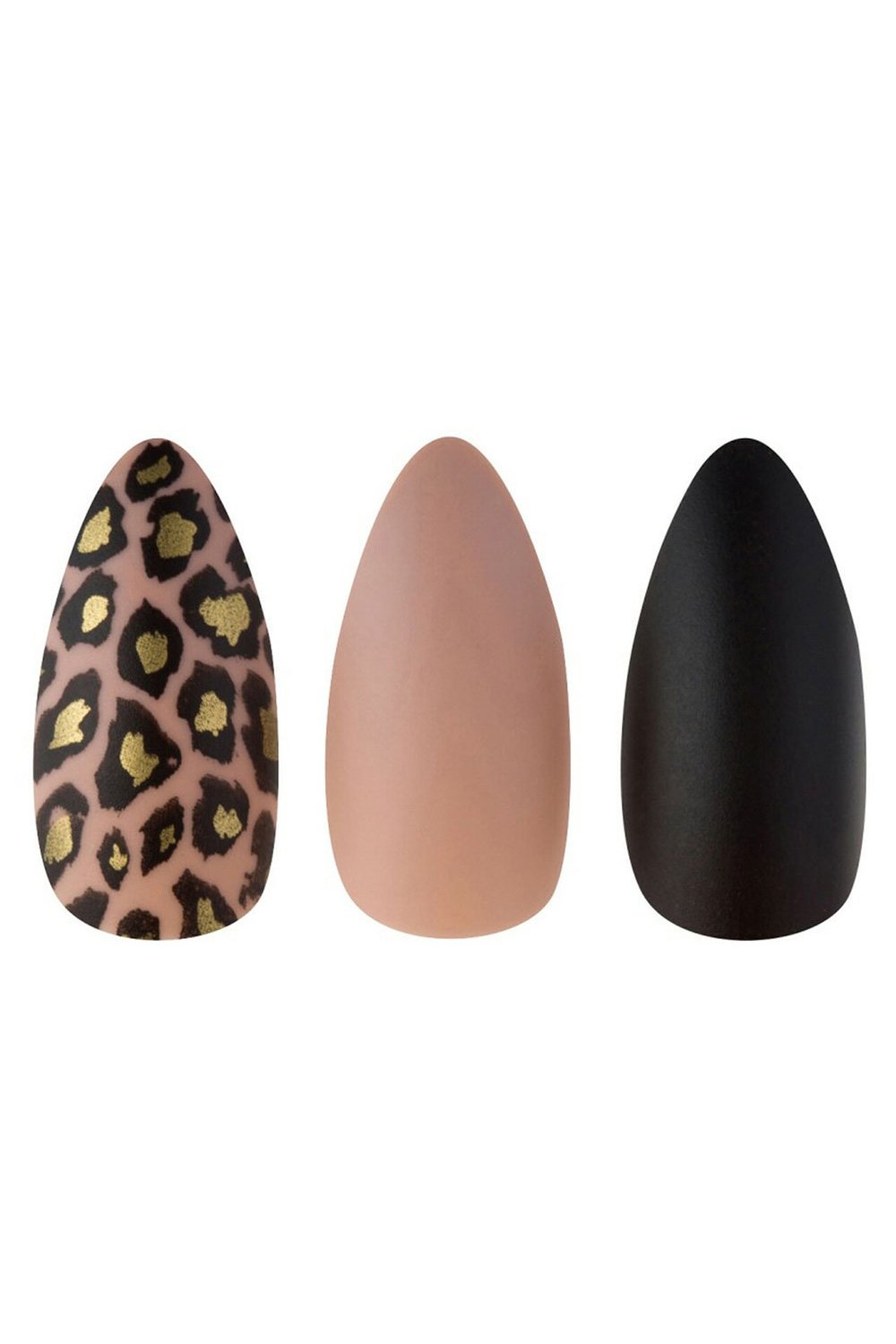 Cheetah Print Nails Kit