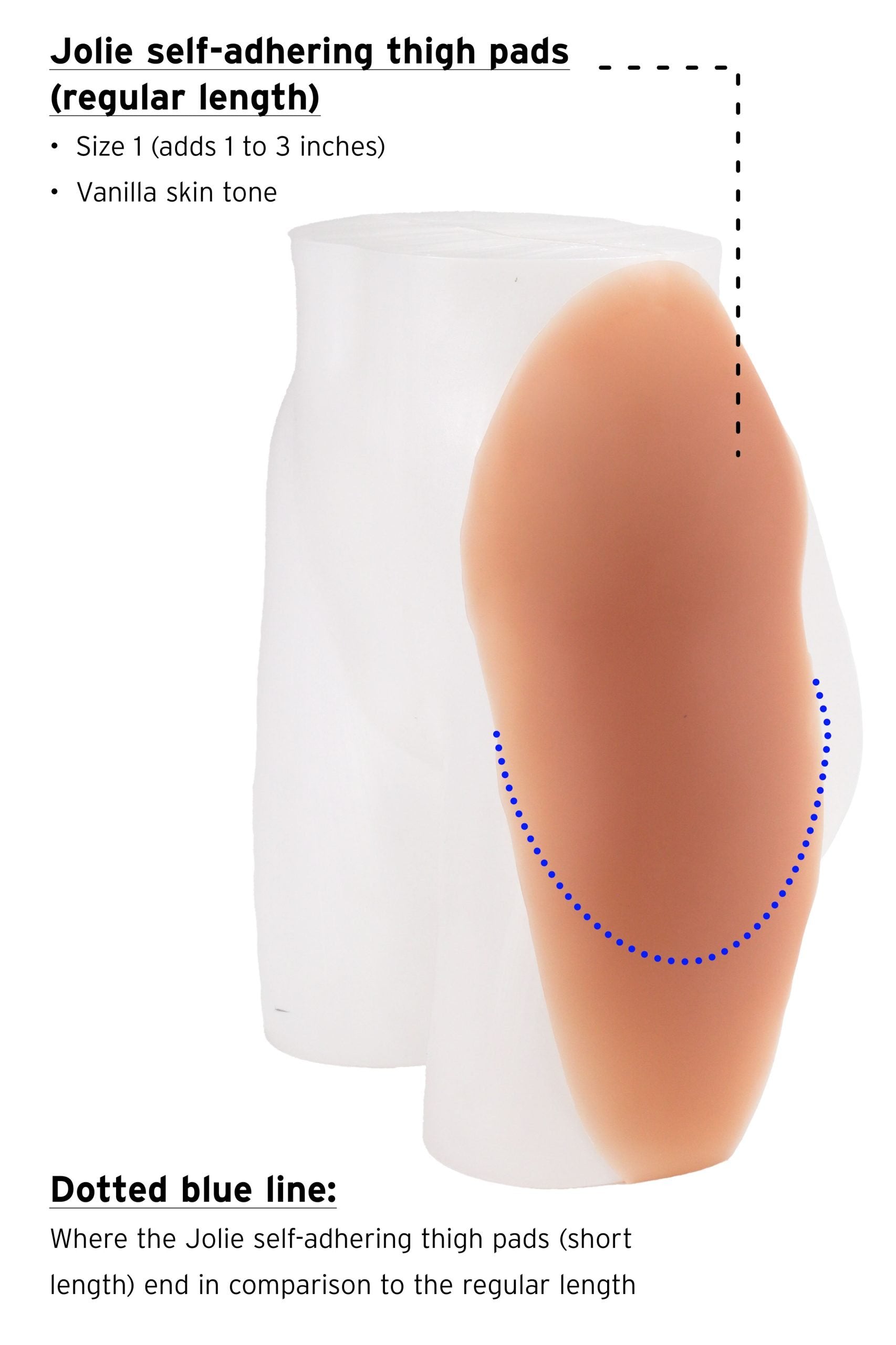 Divine Collection Jolie Short Thigh Pads — NEXT-TO-PERFECT