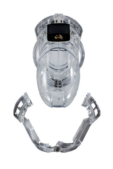 Locked in Lust Plus Size Chastity Cage for Sissies