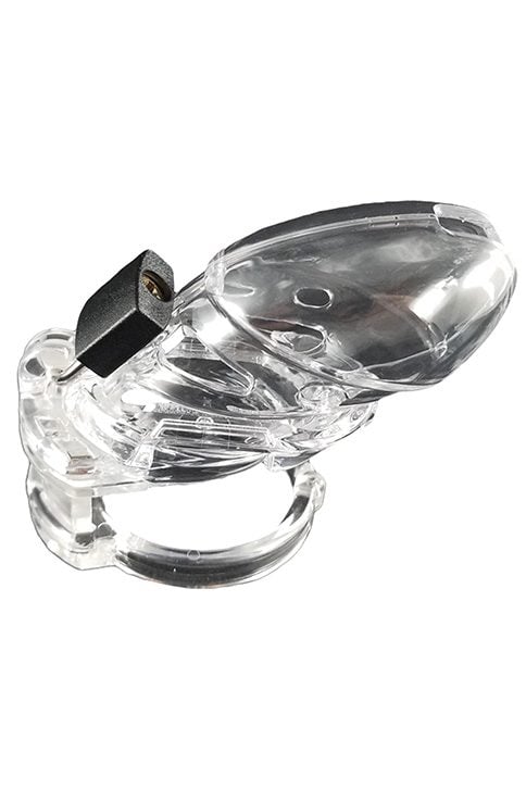 Locked in Lust Plus Size Chastity Cage for Sissies