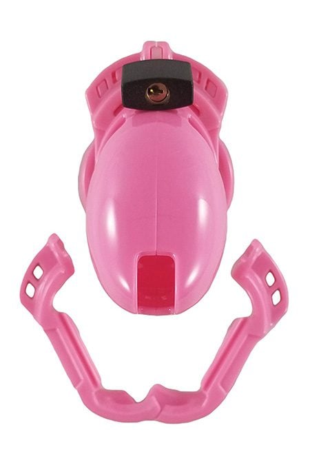 Locked in Lust Plus Size Chastity Cage for Sissies