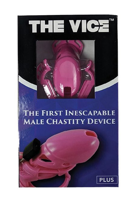 Locked in Lust Plus Size Chastity Cage for Sissies
