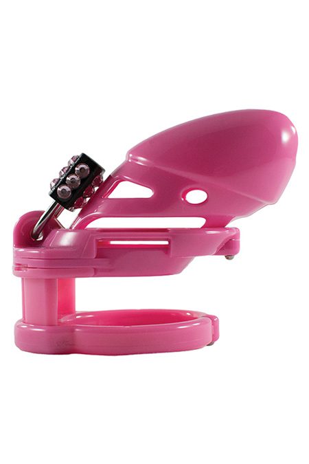 Locked in Lust Plus Size Chastity Cage for Sissies