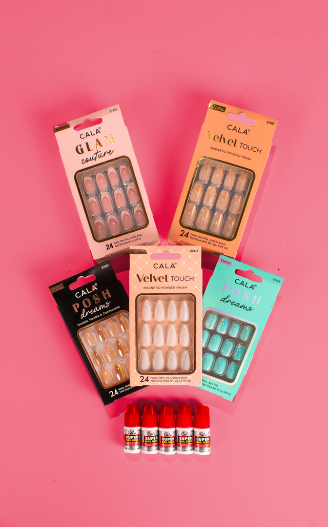 White Wedding Dreams — Instant Manicure 5-Pack