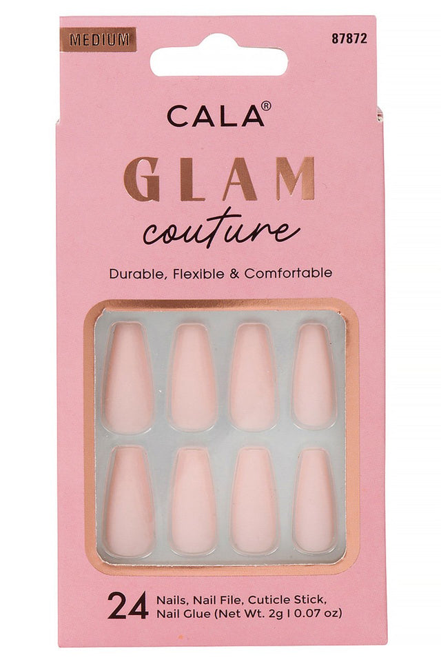 Pink Matte Nails Kit