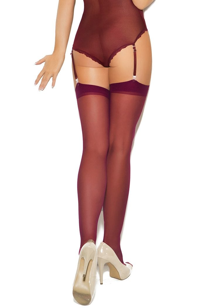 Sheer Thigh High Stockings